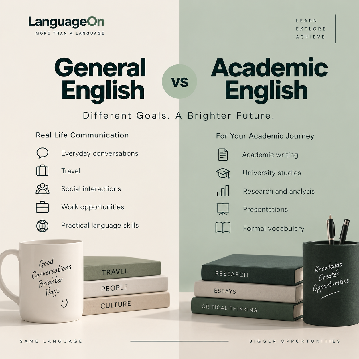 General English vs Academic English: в чем разница и какой курс выбрать?